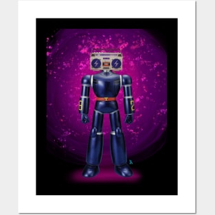 Super Boom bots! Posters and Art